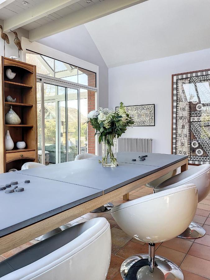 Gite De Charme "La Maison Saint-Leonard" Avec Piscine, Spa, Vue Sur Le Mont Saint-Michel Vains Екстер'єр фото